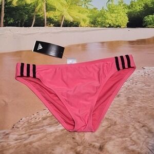 Adidas Bikini Bottoms Pink Size Large NWT